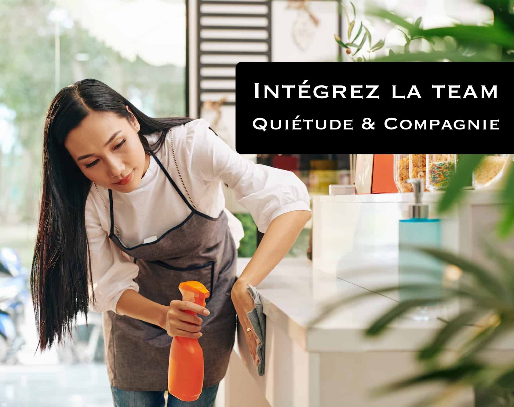 rejoindre l'équipe de Quiétude & Compagnie